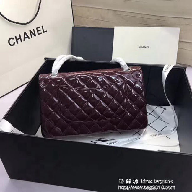 香奈兒CHANEL 升級版A1112小羊皮金銀鏈條單肩斜挎包 DSC1059